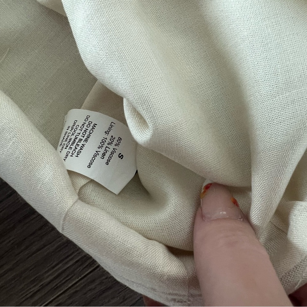 Daily Drills SET Resort Linen Skirt & Top - Picture 4 of 5